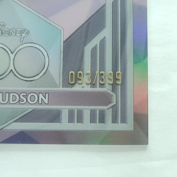 2023 Topps Chrome Disney 100 Years Doc Hudson Pink Refractor 093/399